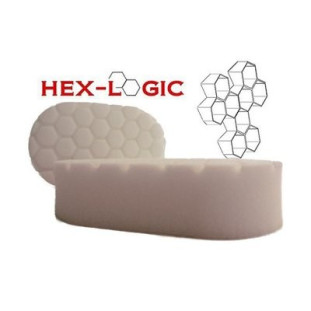 Hex Logic White Polishing Hand Applicator Pad Chemical Guys