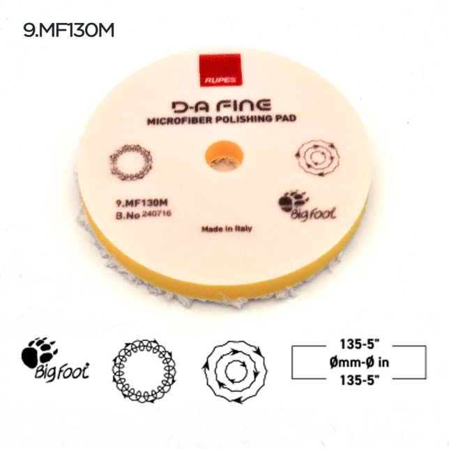 D-A Fine microvezel polijstpad Rupes - RU114MFM